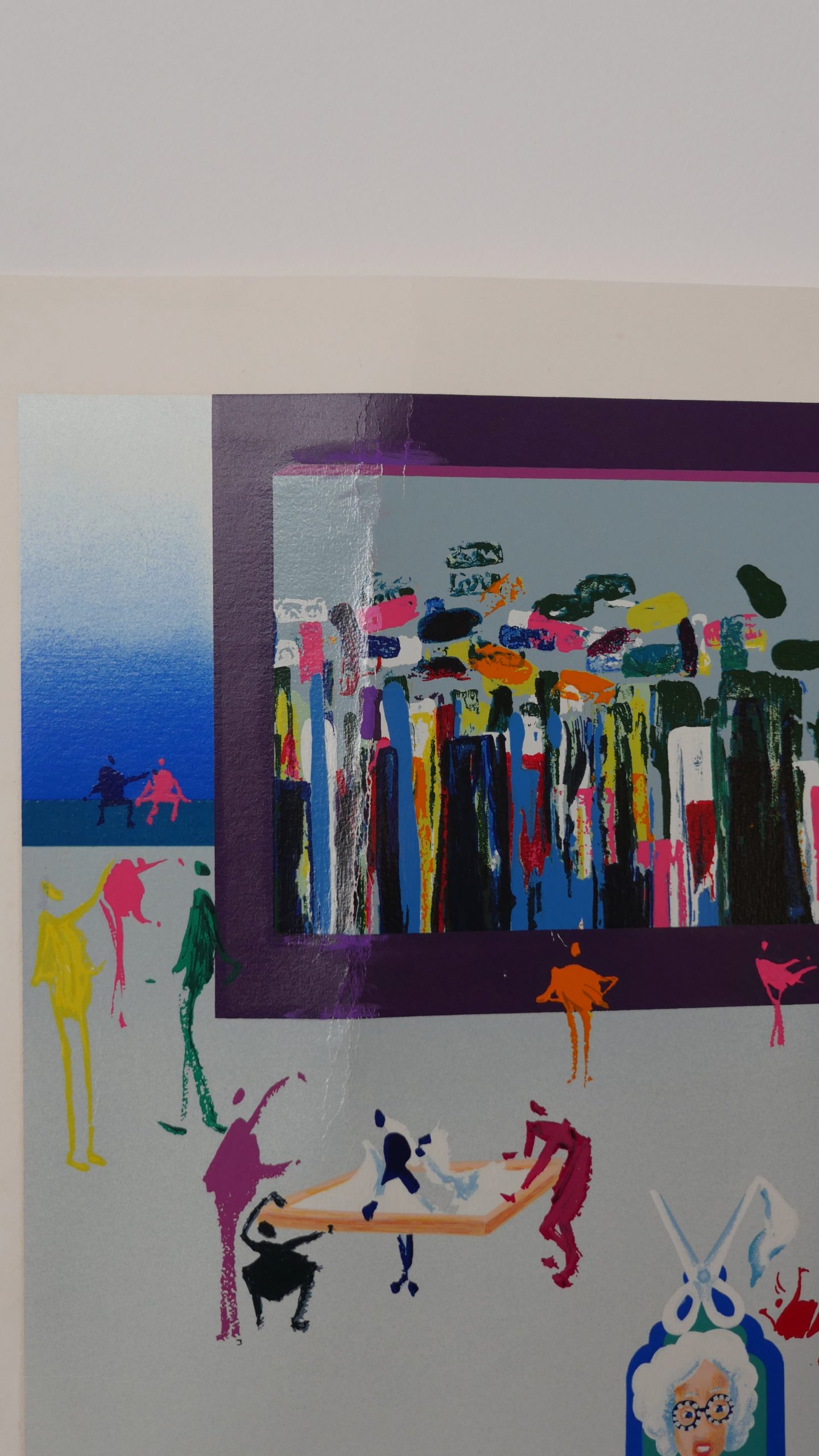« Second Opinion »Leo Posillico Lithographie, États-Unis – Image 2
