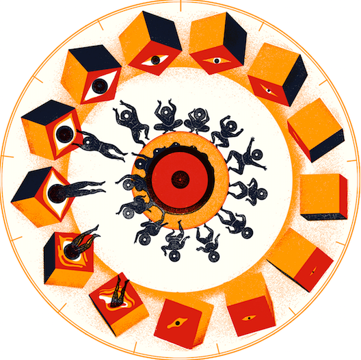 Icinori, Roue surréaliste, 2010, France