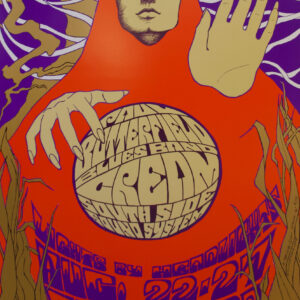 Affiche Bonnie Maclean  « Bill Graham Presents : Cream - Light by Headlights »  1967 États-Unis