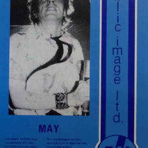 Affiche concert UK Tour « Pil »