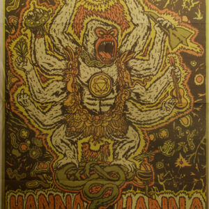 Affiche originale « Hanna Hanna Festival & Art Gathering » Recto Verso 2012 Slovaquie