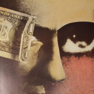Affiche Andrzej Klimowski “Sam Shepard - Simpatico” 1999 Pologne