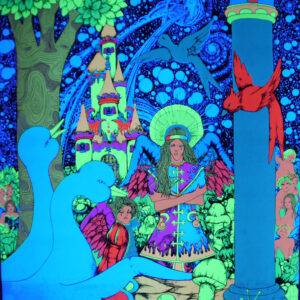 « Across the Universe » Bob Brockway Poster original, 1970, États-Unis.