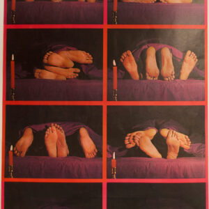 « Feet Sex Positions », Poster original, 1969, États-Unis.