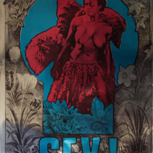 « Sex ! »  Martin Sharp & King Kong  Poster original  1967, Australie.