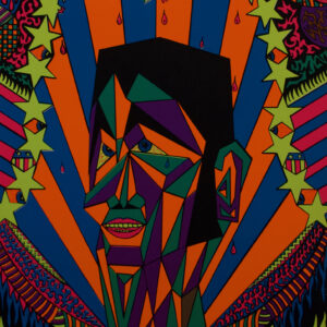 « L’homme étoilé » Poster W.C, 1970.