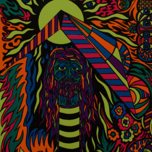 <i>« Psychedelic Man »</i> </br> Poster W.C, 1970, États-Unis.