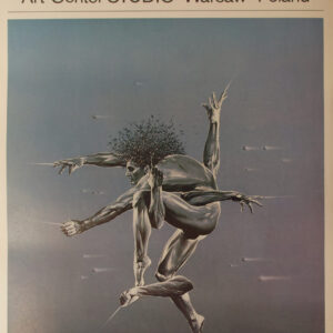 « Jerzy Maksymiuk - Art Center Studio » - Wojciech Siudmak, Affiche originale, 1990, Pologne.