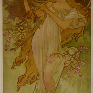 Poster copie Mucha « Crudimi »