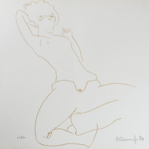« Marie Lou » Marron Bonnefoit / Gainsbourg Poster original, 1976, France.