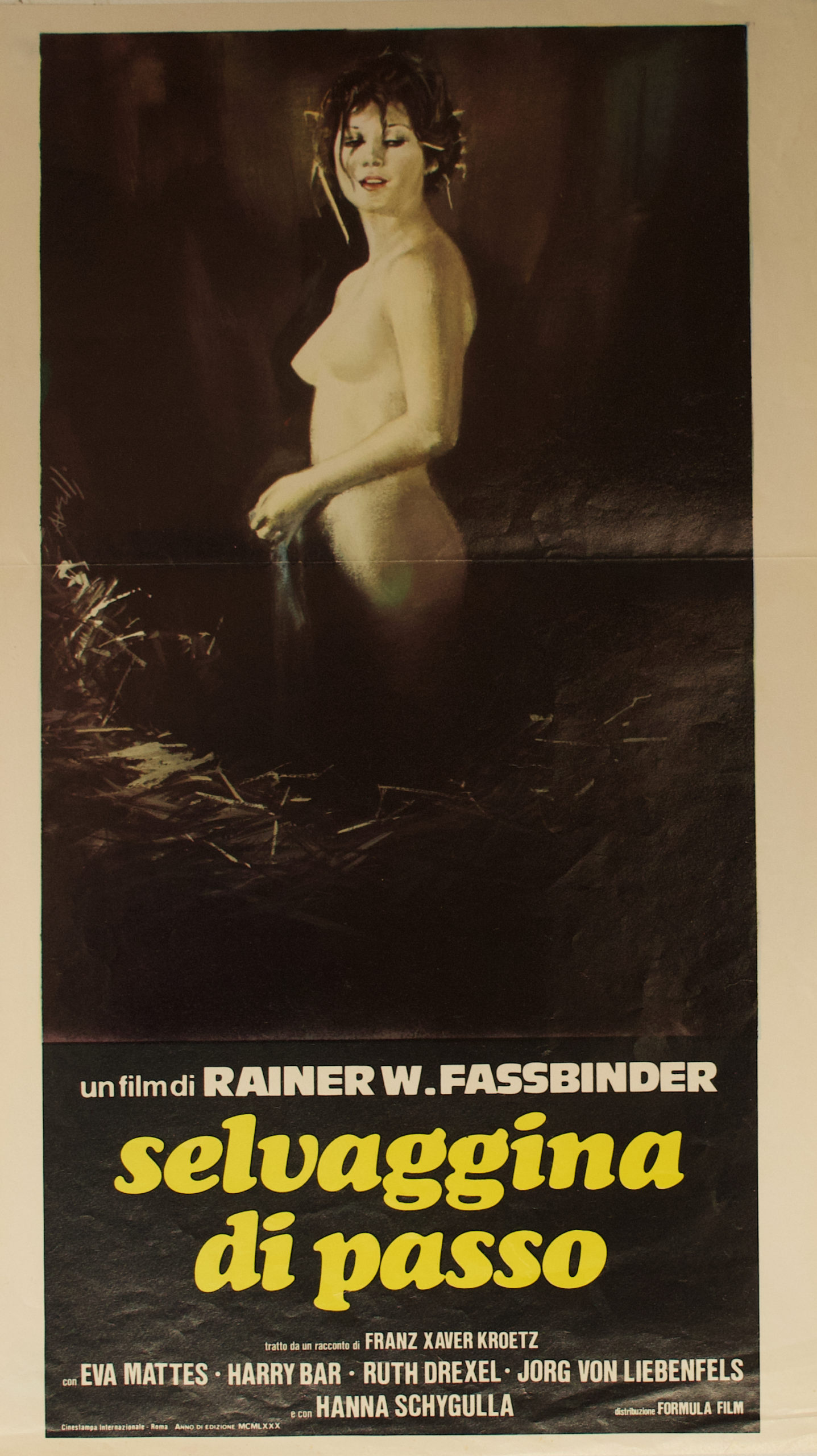 Affiche « Selvaggina di Passo »