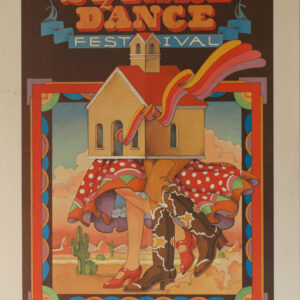 Affiche originale  « Square Dance Festival »  1970s États-Unis