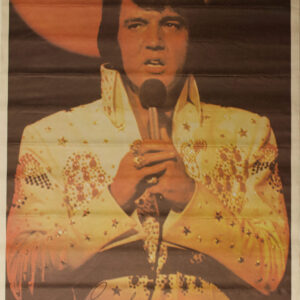 Affiche originale anonyme « Elvis »