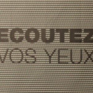 Affiche originale anonyme  « Écoutez Vos Yeux »