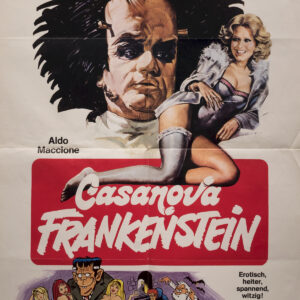 «Casanova Frankenstein» (affiche en allemand)