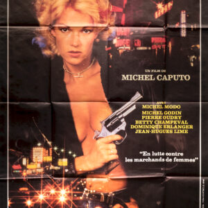 Affiche «L’exécutrice» Brigitte Lahaie