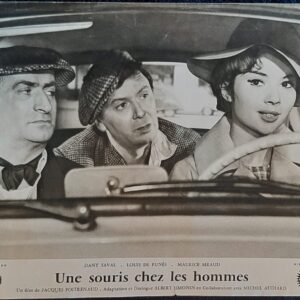 Affiche "Une souris chez les hommes"