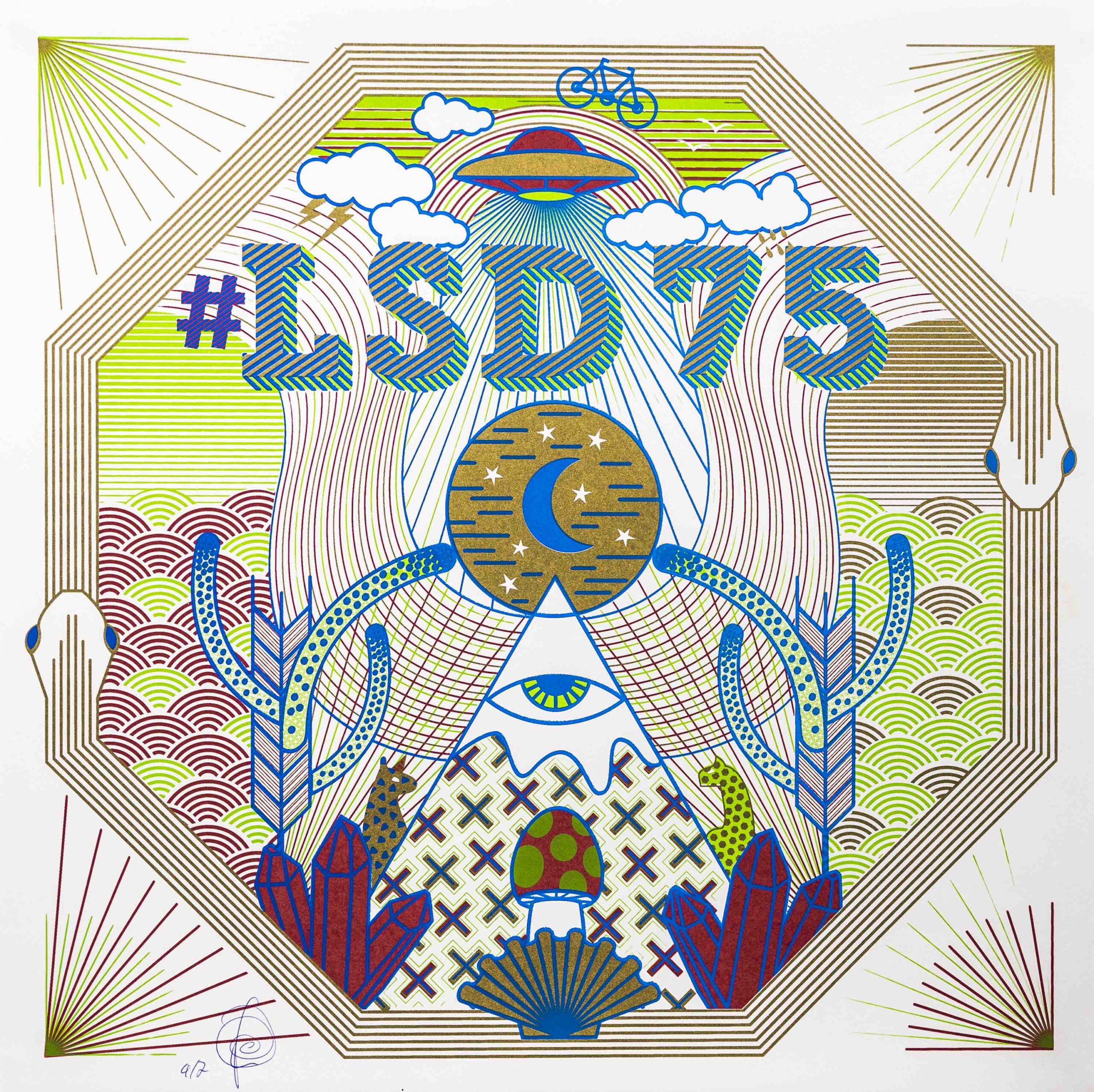 Festival LSD 75, Jan Vanek, Suisse, signé