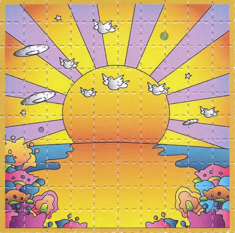 California Sunshine, 100 hits, 6,4 x 6,4 cm