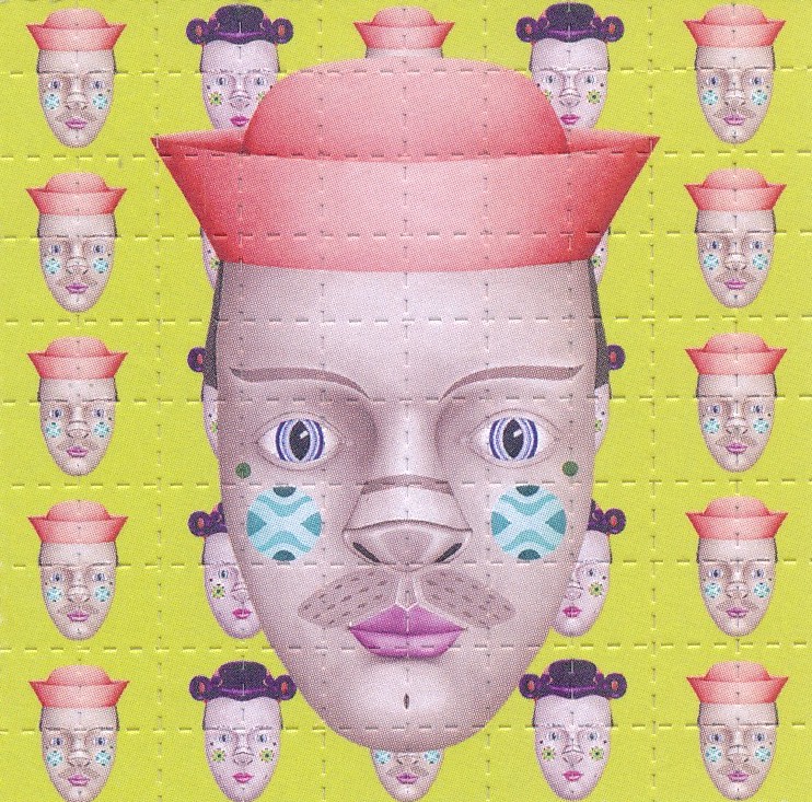Hank & Sylvie by Lou Patrou, 100 carrés, 6,4 x 6,4 cm – Image 2