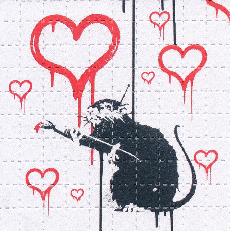 Love Rat by Banksy