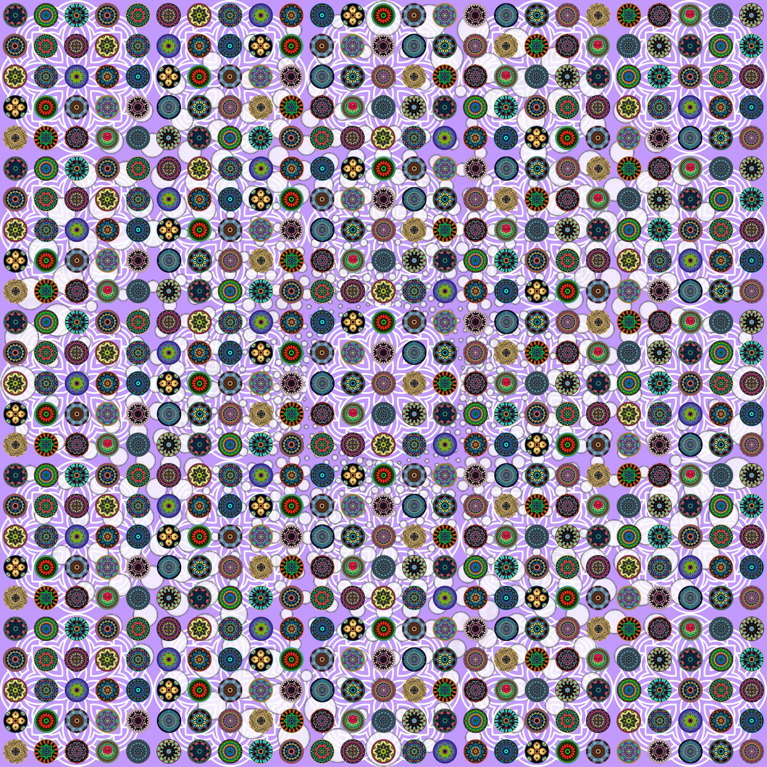 Kevin Barron - Lilac Mandala