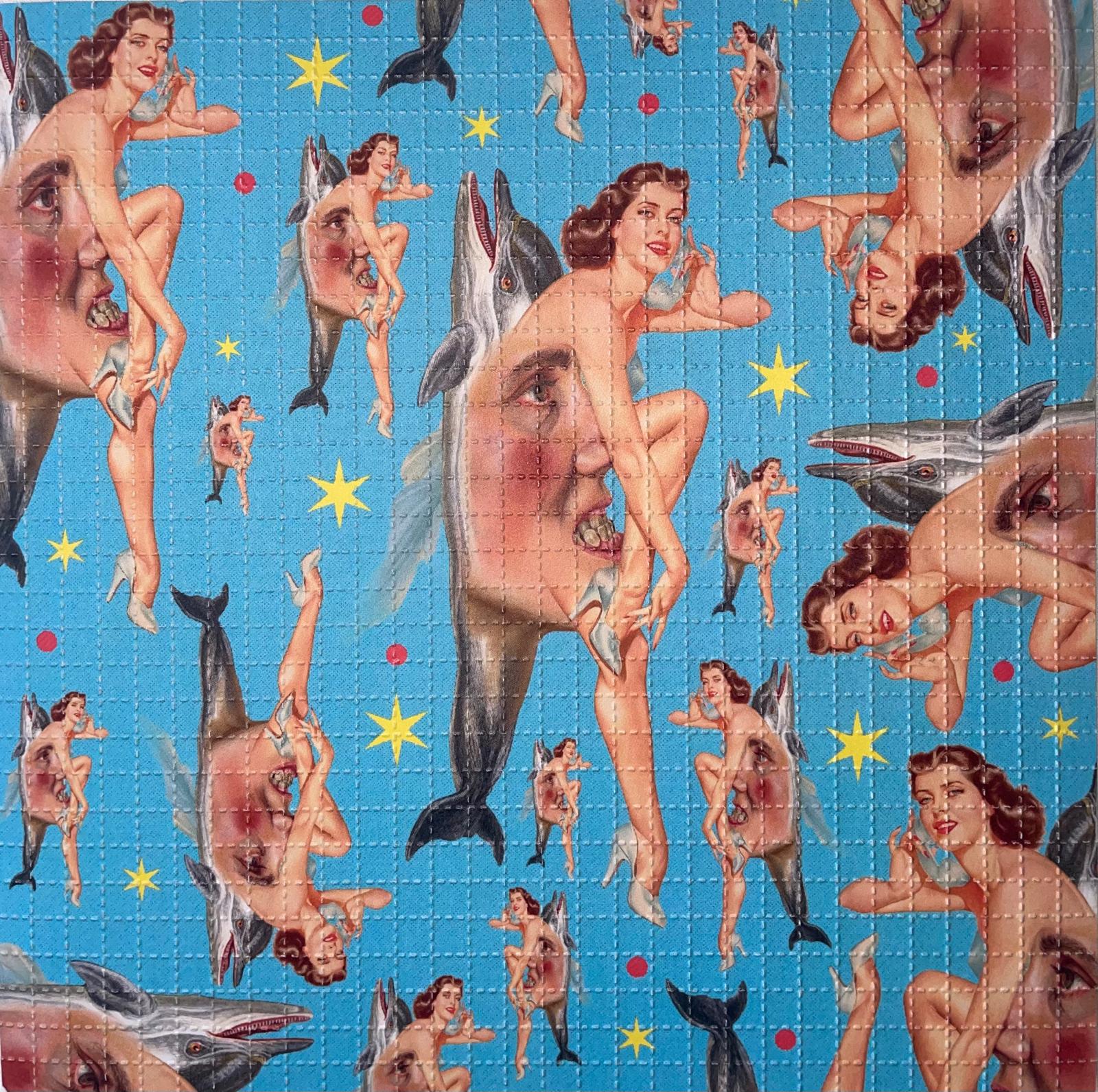 Phone Call by Ziero (Double Face), 900 carrés, 19 x 19 cm – Image 2