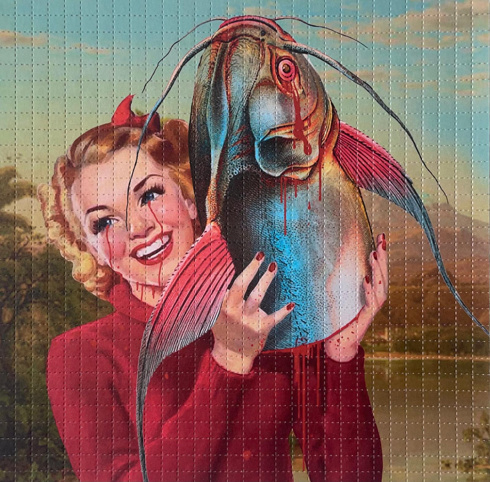 Phone Call by Ziero (Double Face), 900 carrés, 19 x 19 cm