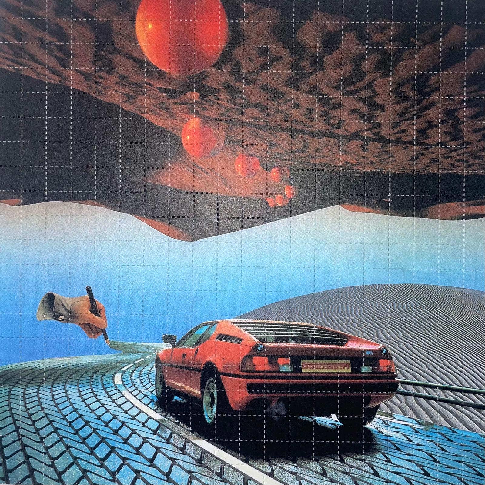 BMW M1, 400 carrés, 21 x 21 cm