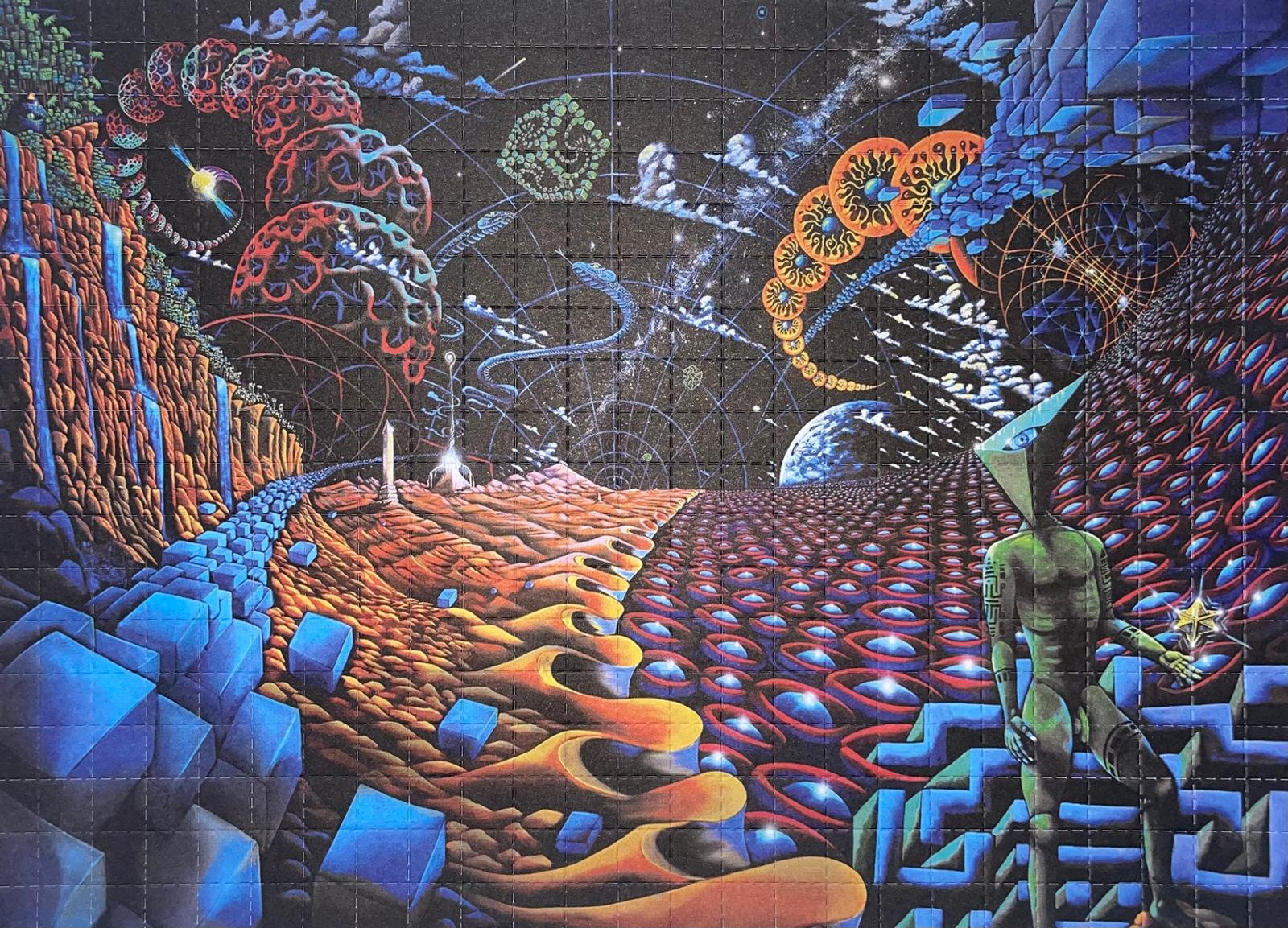 DMT World by Callie Fink, 450 carrés, 16,25 x 11,70 cm