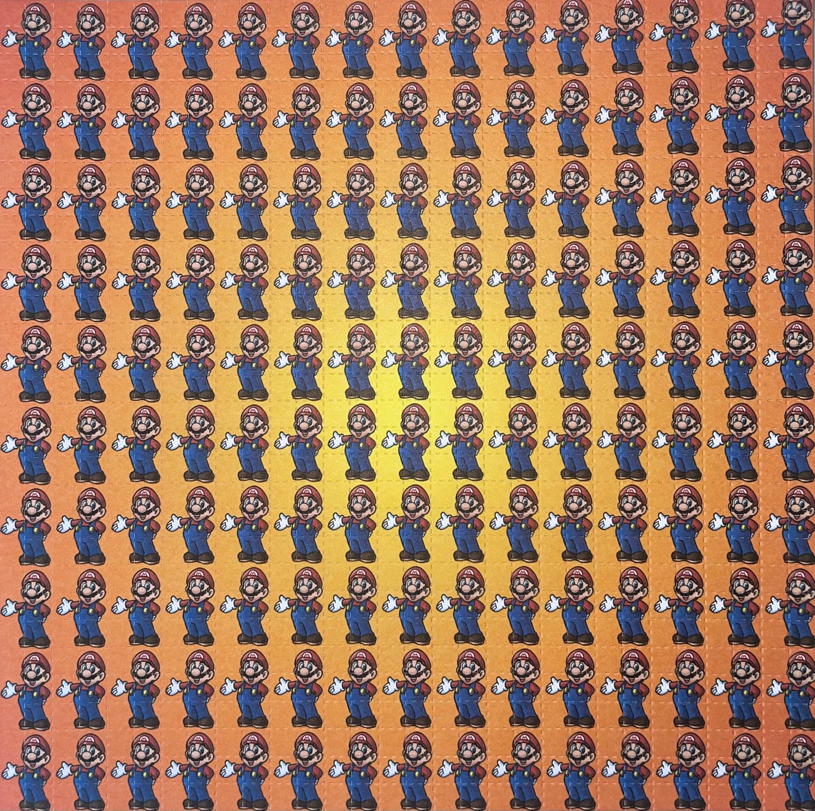 Mario Small, 900 carrés, 19 x 19 cm