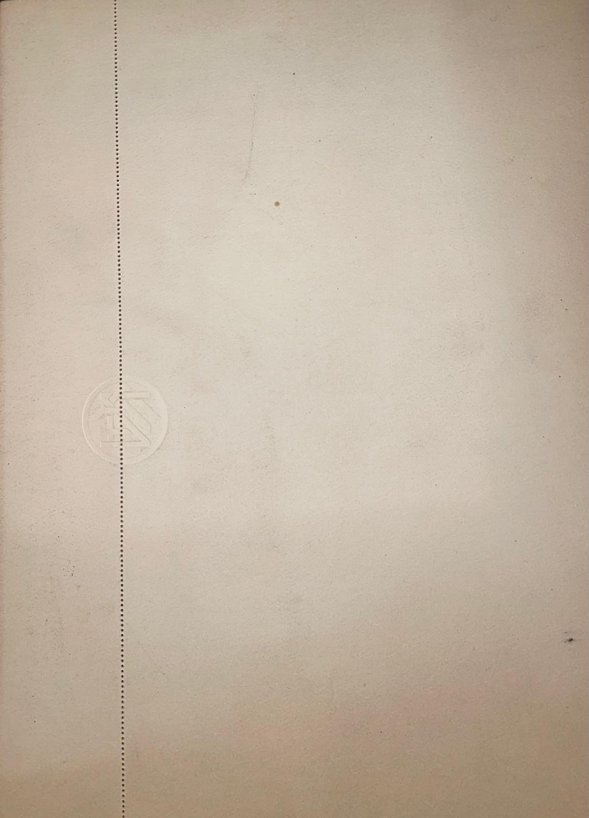 «Bal des 4 Z’arts- invitations lithographiées» 1952, signée – Image 2