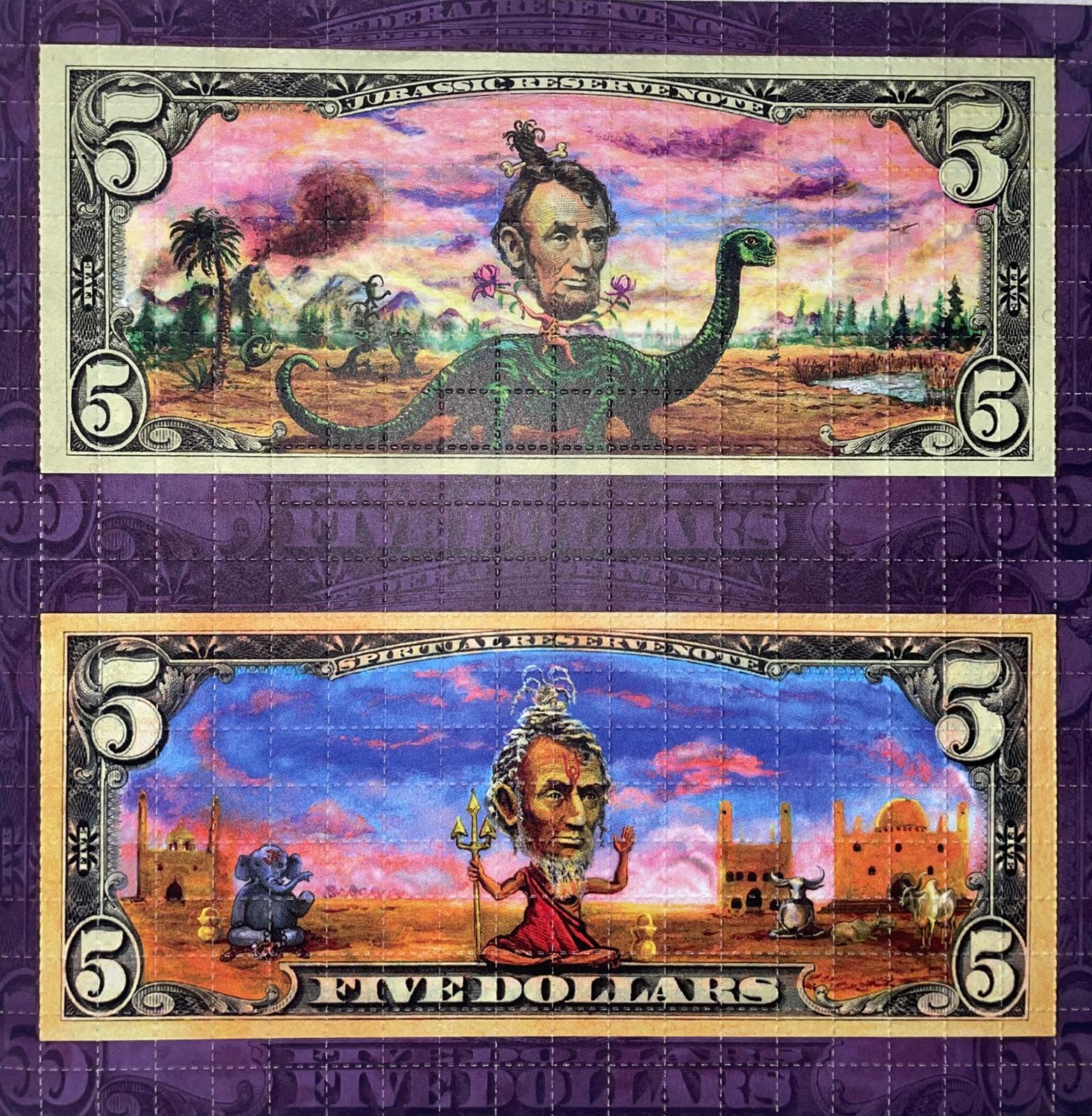 Rasta Abraham Purple (double face) by Kamiel Proost, 625 carrés, 21 x 21 cm
