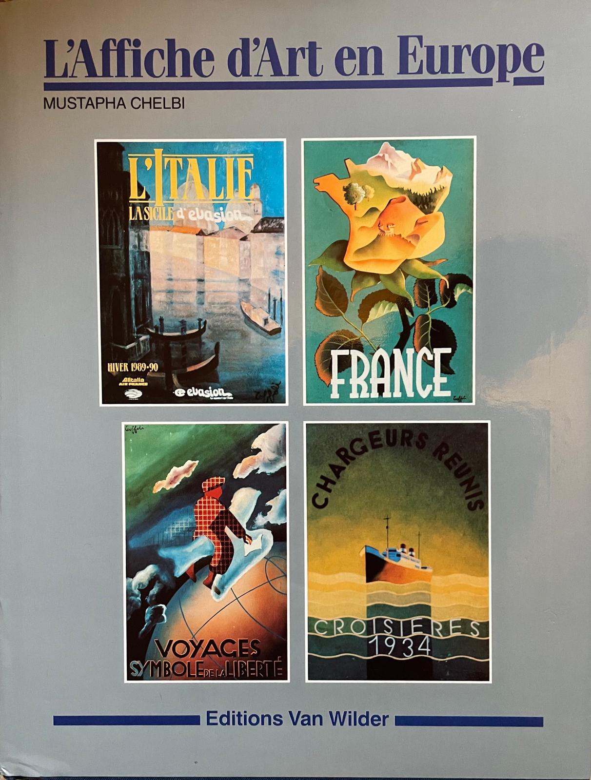 "L'affiche d'art en Europe" de Mustapha Chelbi