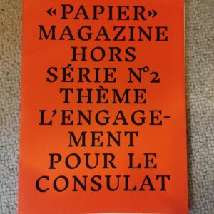 « Papier » posters le Consulat