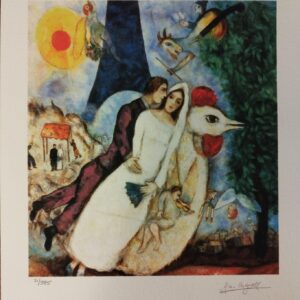 Marc Chagall - Les fiancés