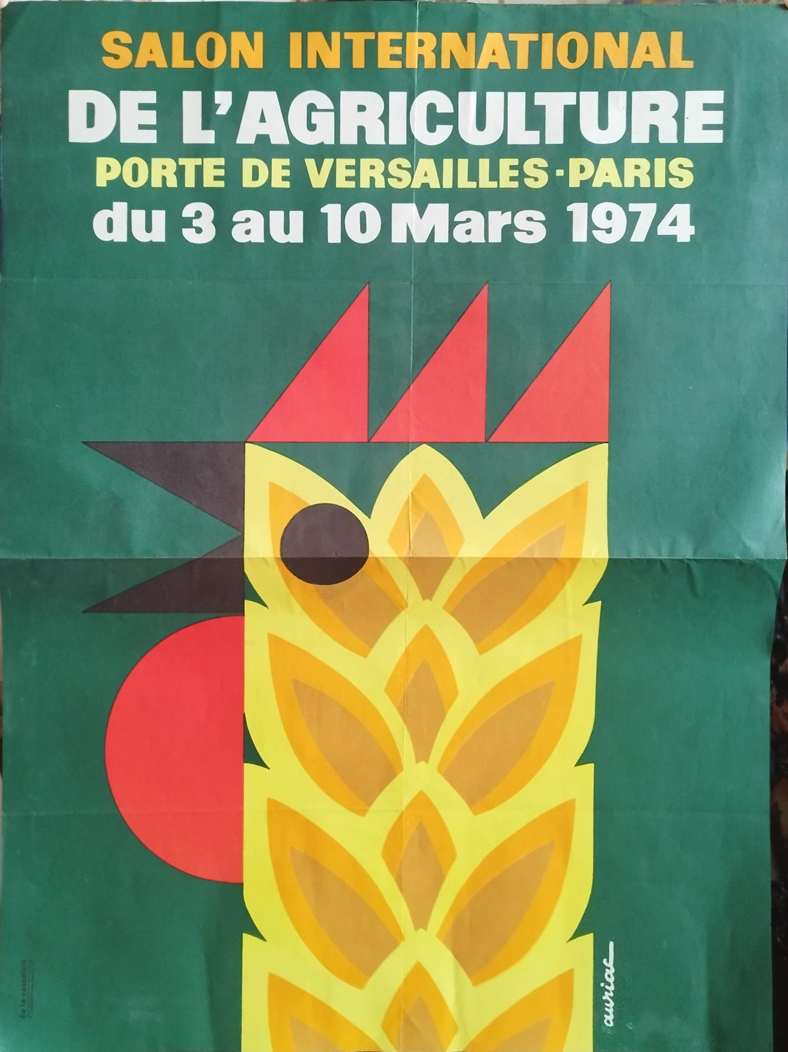 Aurillac - Salon International de l’Agriculture 1974