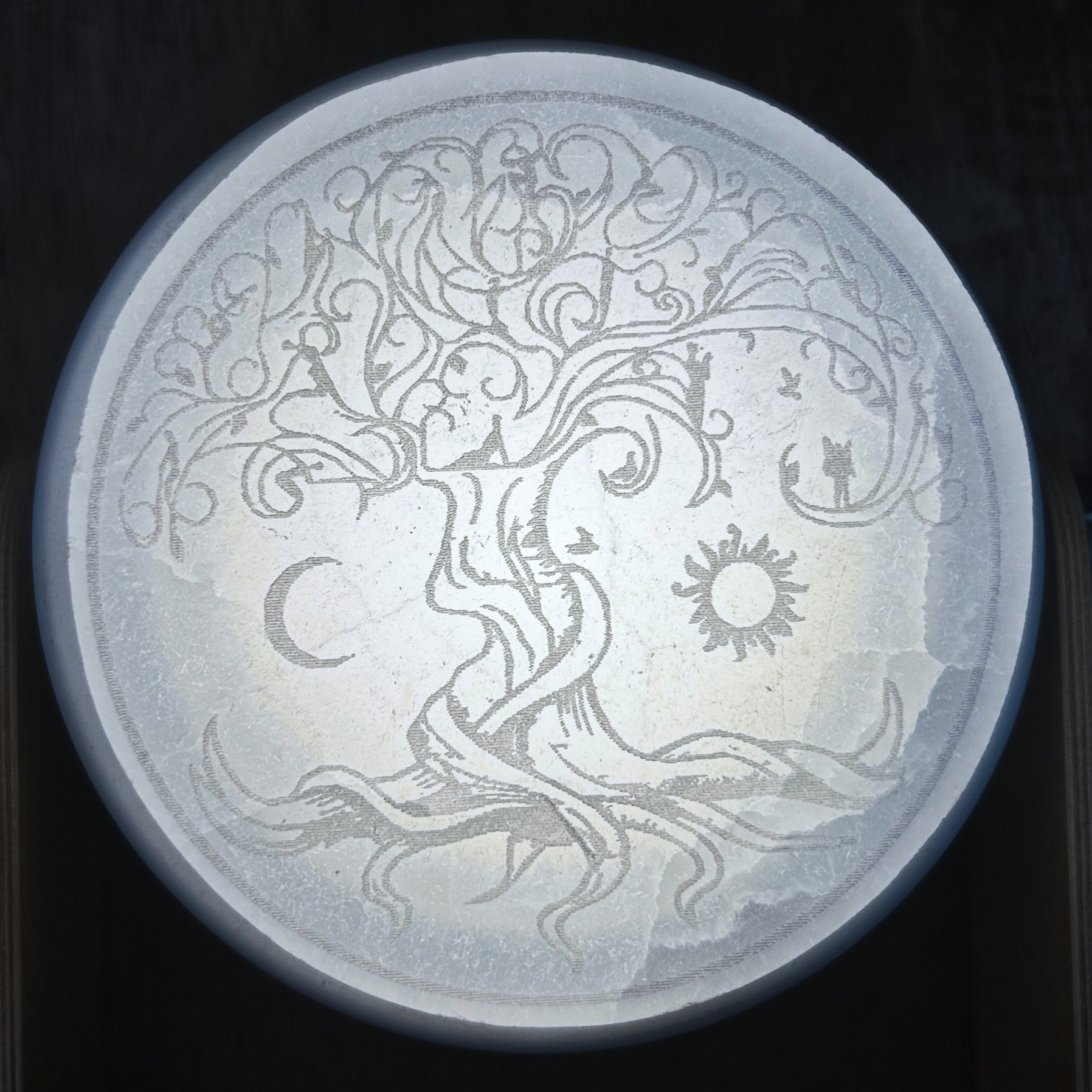 Yggdrasil - Disque en sélénite – Image 2